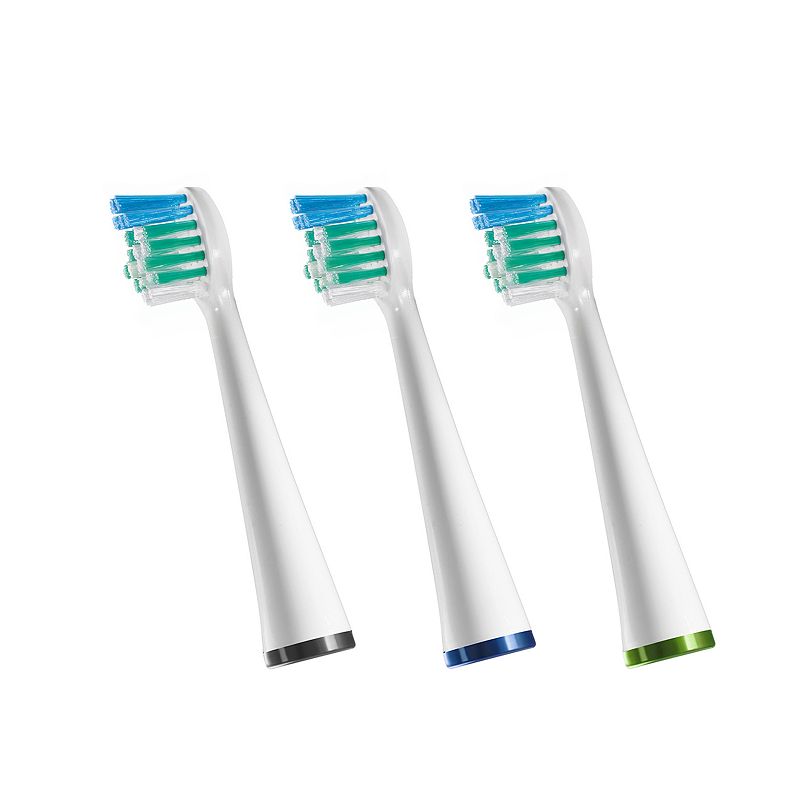 UPC 073950163989 product image for Waterpik Sensonic 3-pk. Complete Care Compact Replacement Brush Heads, Multicolo | upcitemdb.com