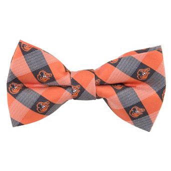 Baltimore Orioles Check Woven Bow Tie
