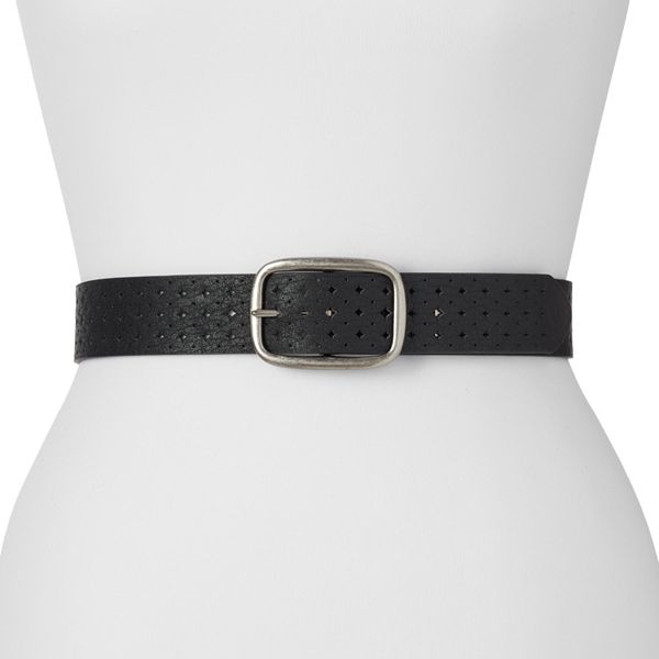 Relic by Fossil Perforated Reversible Belt