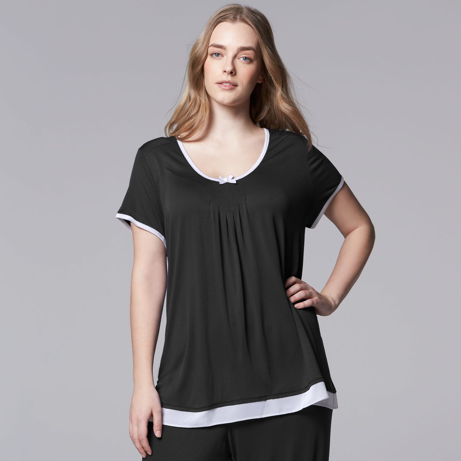 plus size luxury sleepwear