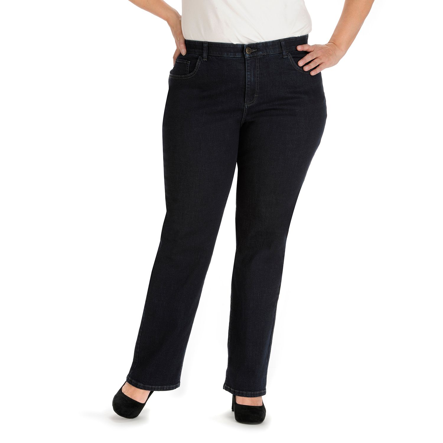 lee comfort waistband jeans plus size