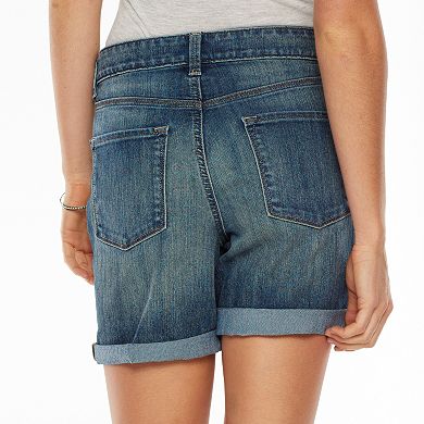 Sonoma Goods For Life® Boyfriend Jean Shorts - Women's