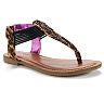 kohls leopard sandals