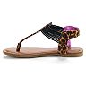 kohls leopard sandals