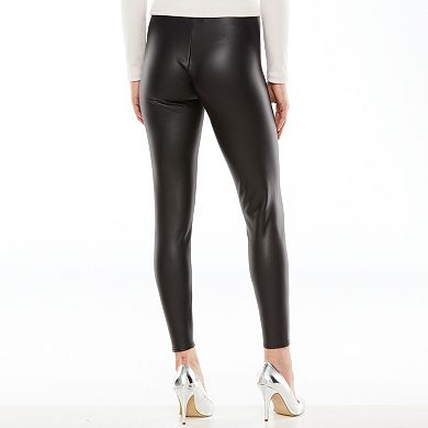 LC Lauren Conrad Faux-Leather Leggings - Women's