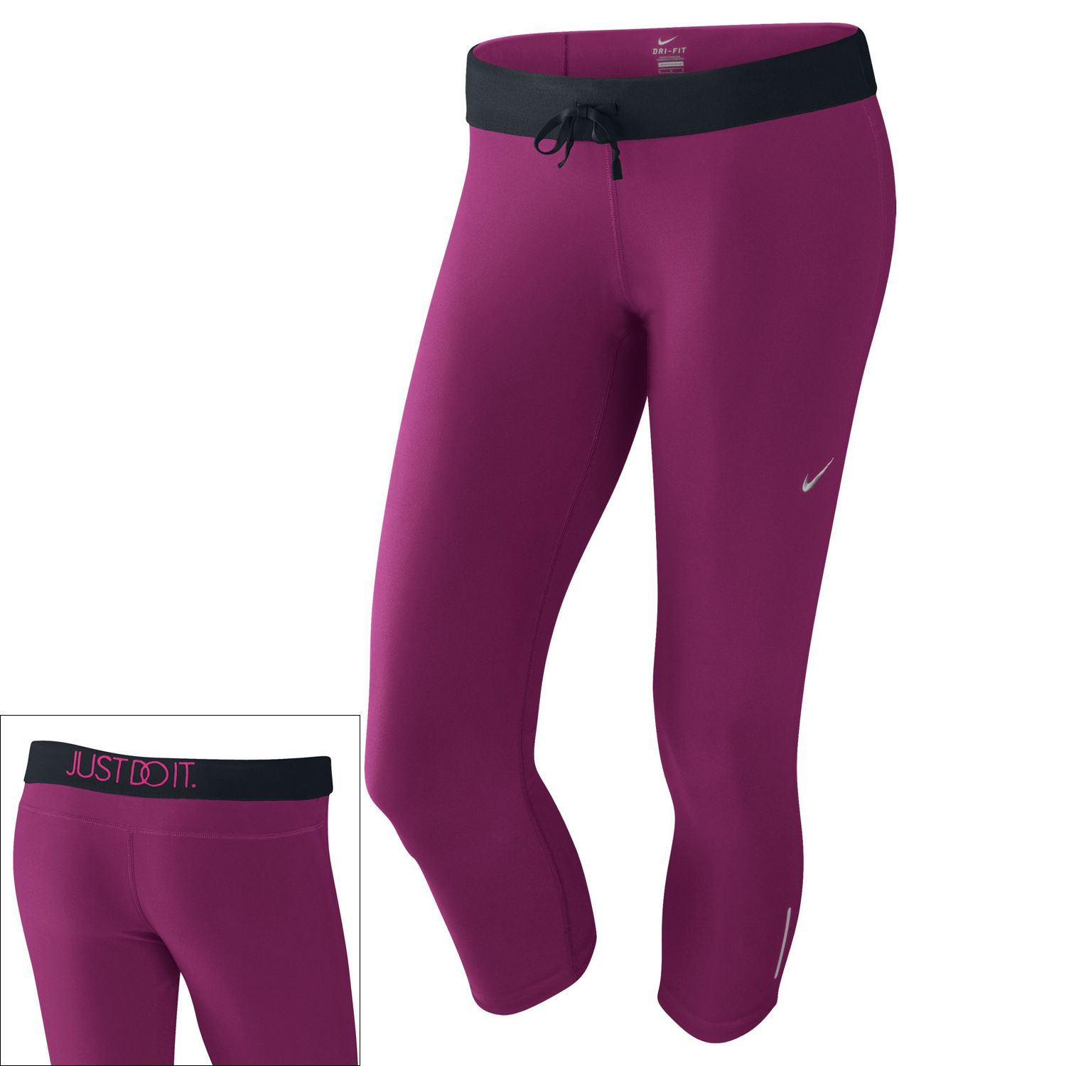 nike women's dri fit cropped leggings
