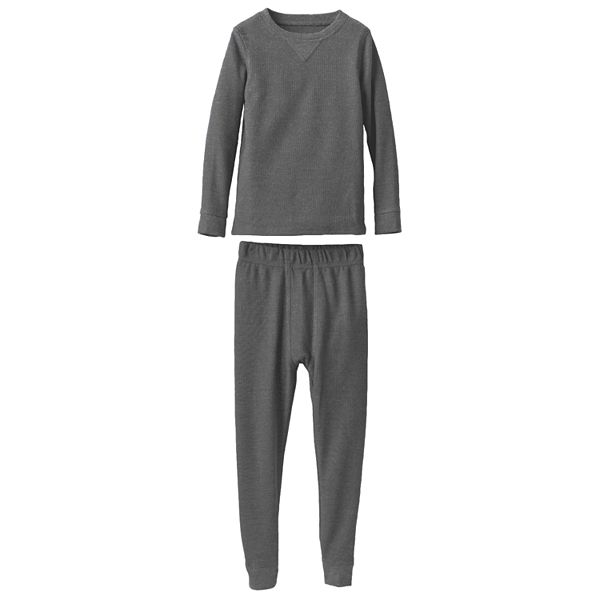 Cuddl Duds Solid Thermal Long Underwear Set Toddler