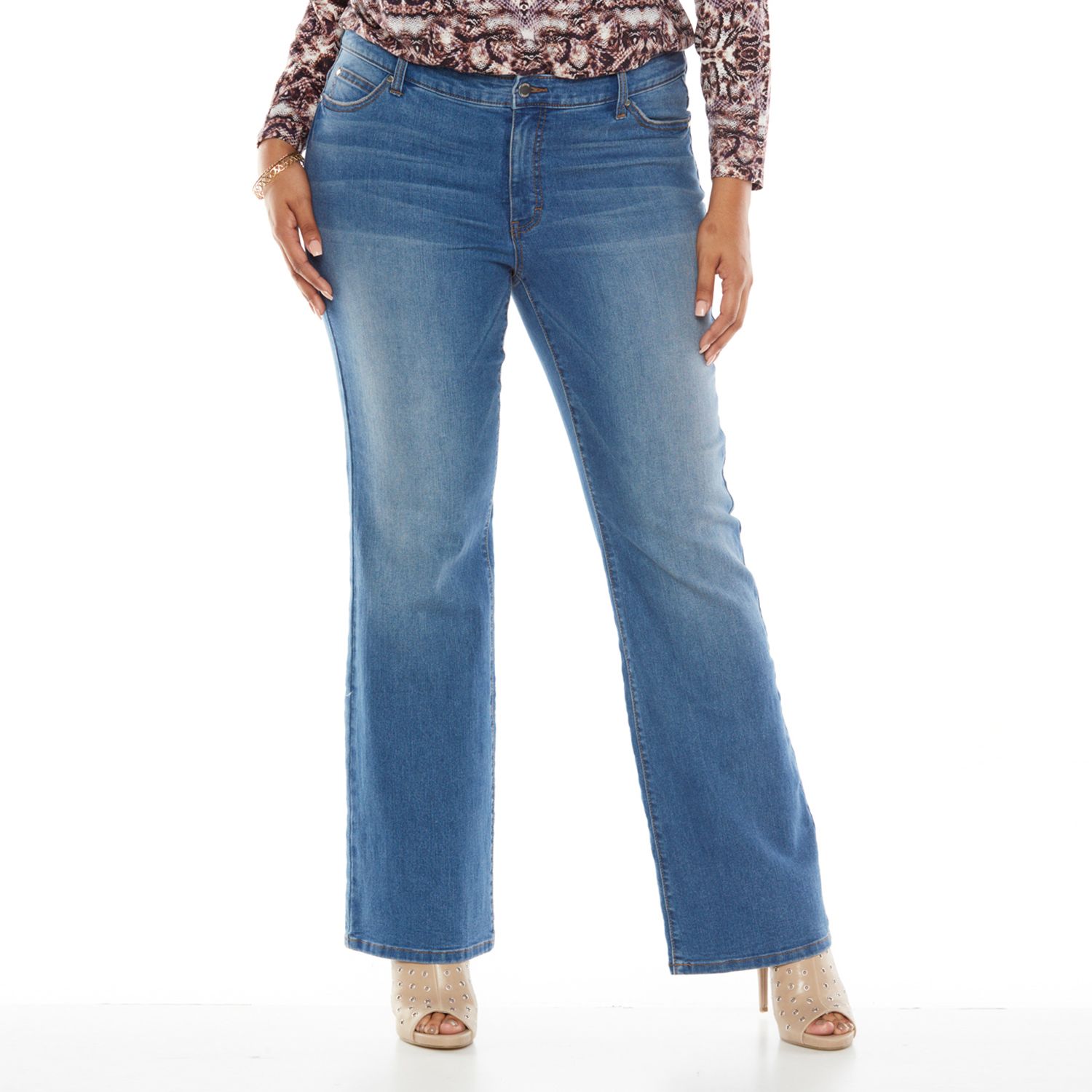 jennifer lopez plus size bootcut jeans