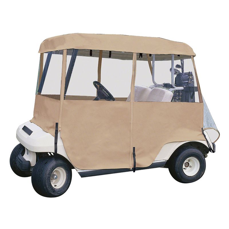 Classic Accessories Fairway 4-Person Deluxe 4-Sided Golf Cart Enclosure