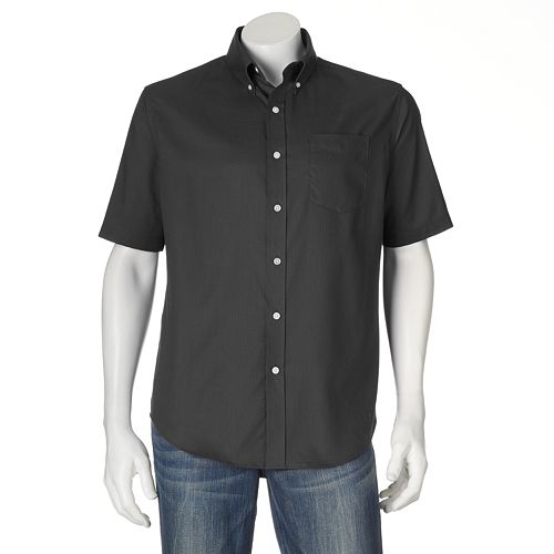 Men's Croft & Barrow® Solid Button-Down Shirt