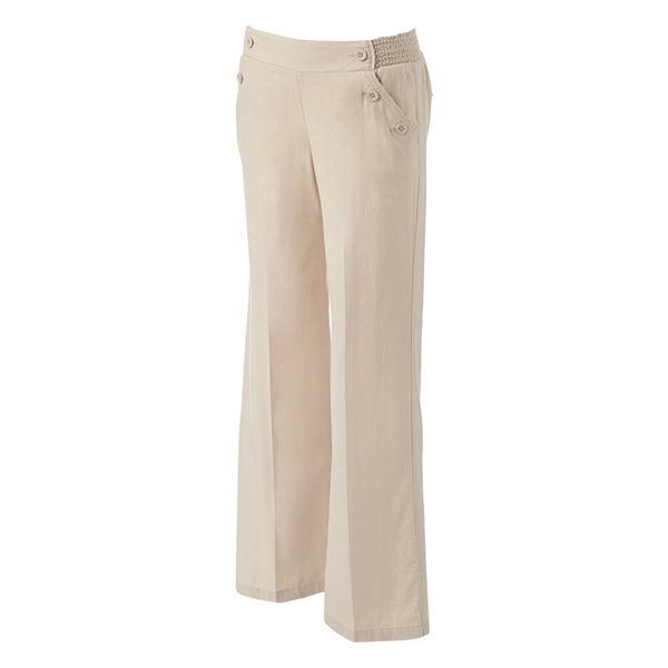 Candie's® Wide Leg Linen Pants Juniors