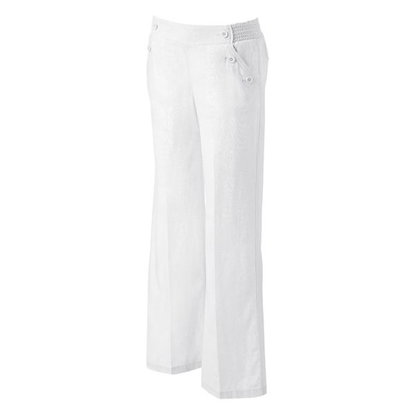 Candie's® Wide Leg Linen Pants Juniors