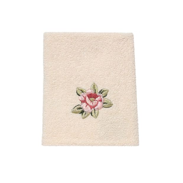 Rosefan Embroidered Bath Towels