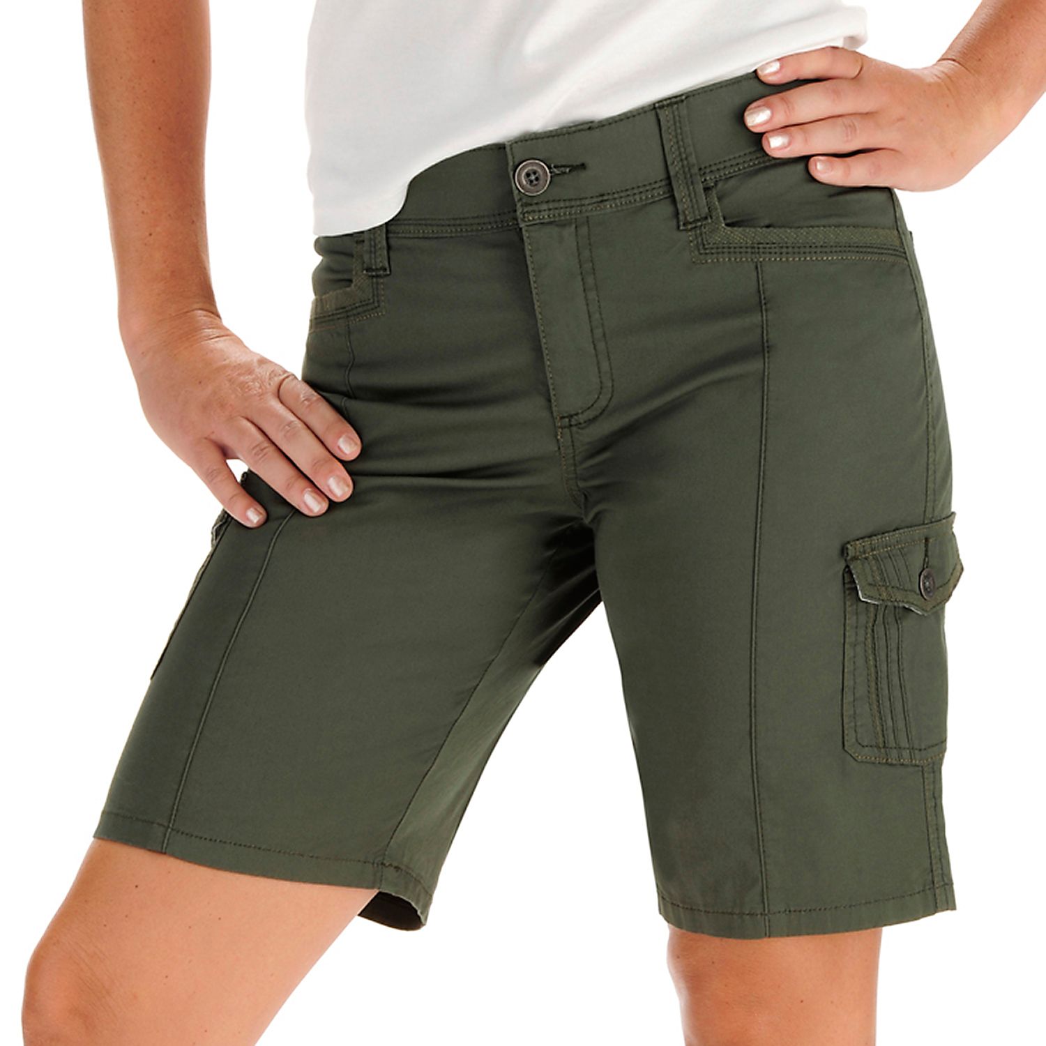 women's lee comfort waistband shorts