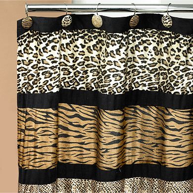 Gazelle Fabric Shower Curtain