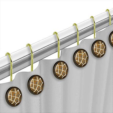 Gazelle 12-pk. Shower Curtain Hooks