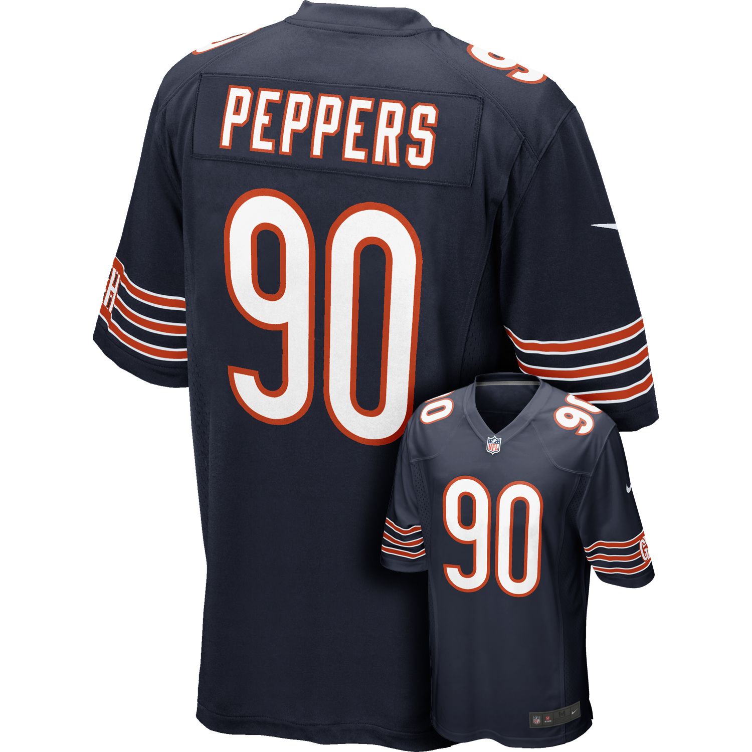 julius peppers pro bowl jersey