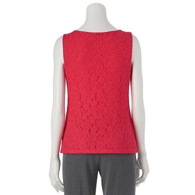 Dana Buchman Essential Lace Tank - Women's