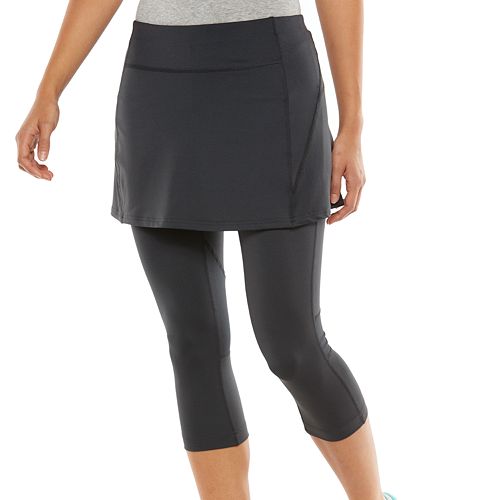 Women�s Tek Gear® Skirted Capri Workout Leggings