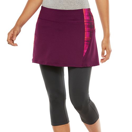 Women�s Tek Gear® Skirted Capri Workout Leggings