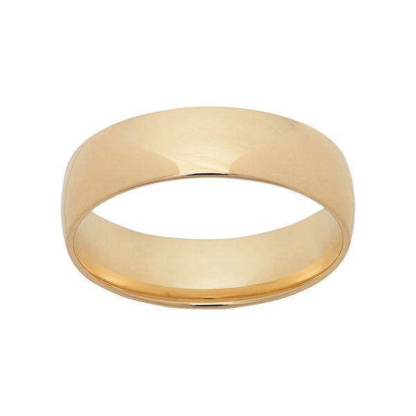 14 carat deals mens wedding band