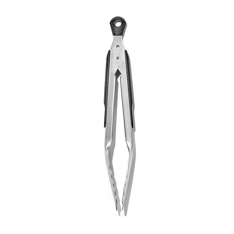 OXO Good Grips 9-in. Locking Tongs, Silver