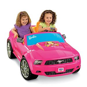 Power Wheels Barbie Ride-On Ford Mustang by Fisher-Price