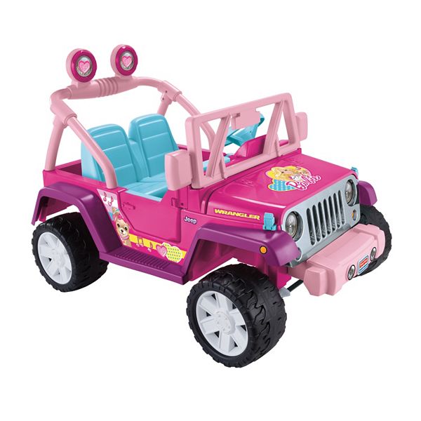 Power Wheels Barbie Ride-On Jeep Wrangler by Fisher-Price