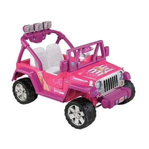Barbie Power Wheels Jammin' Jeep Wrangler by Fisher-Price