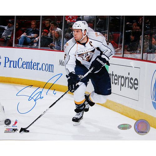 Steiner Sports Nashville Predators Shea Weber Skating with Puck 8'' x 10'' Signed Photo