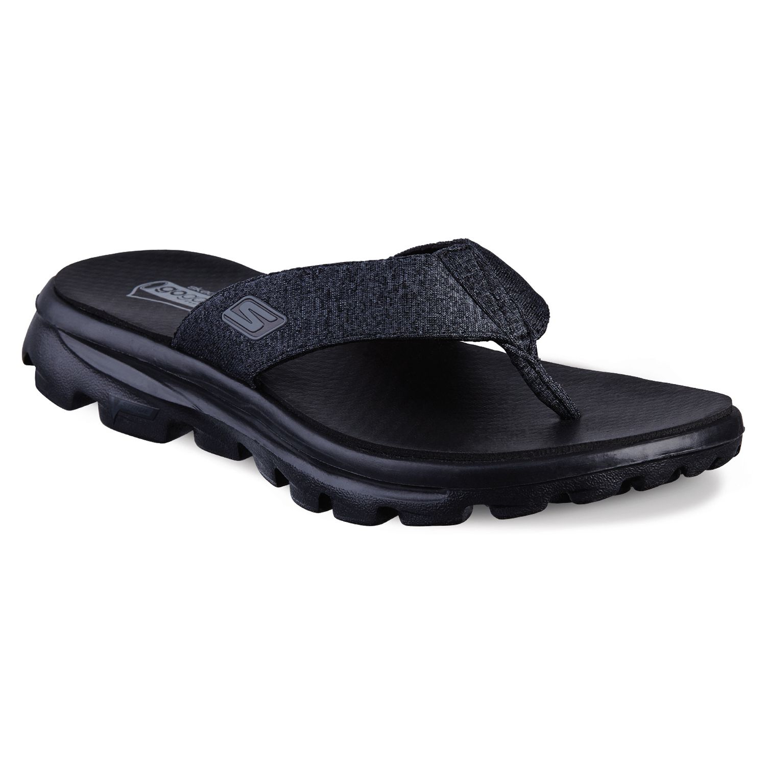 skechers go walk goga mat flip flops