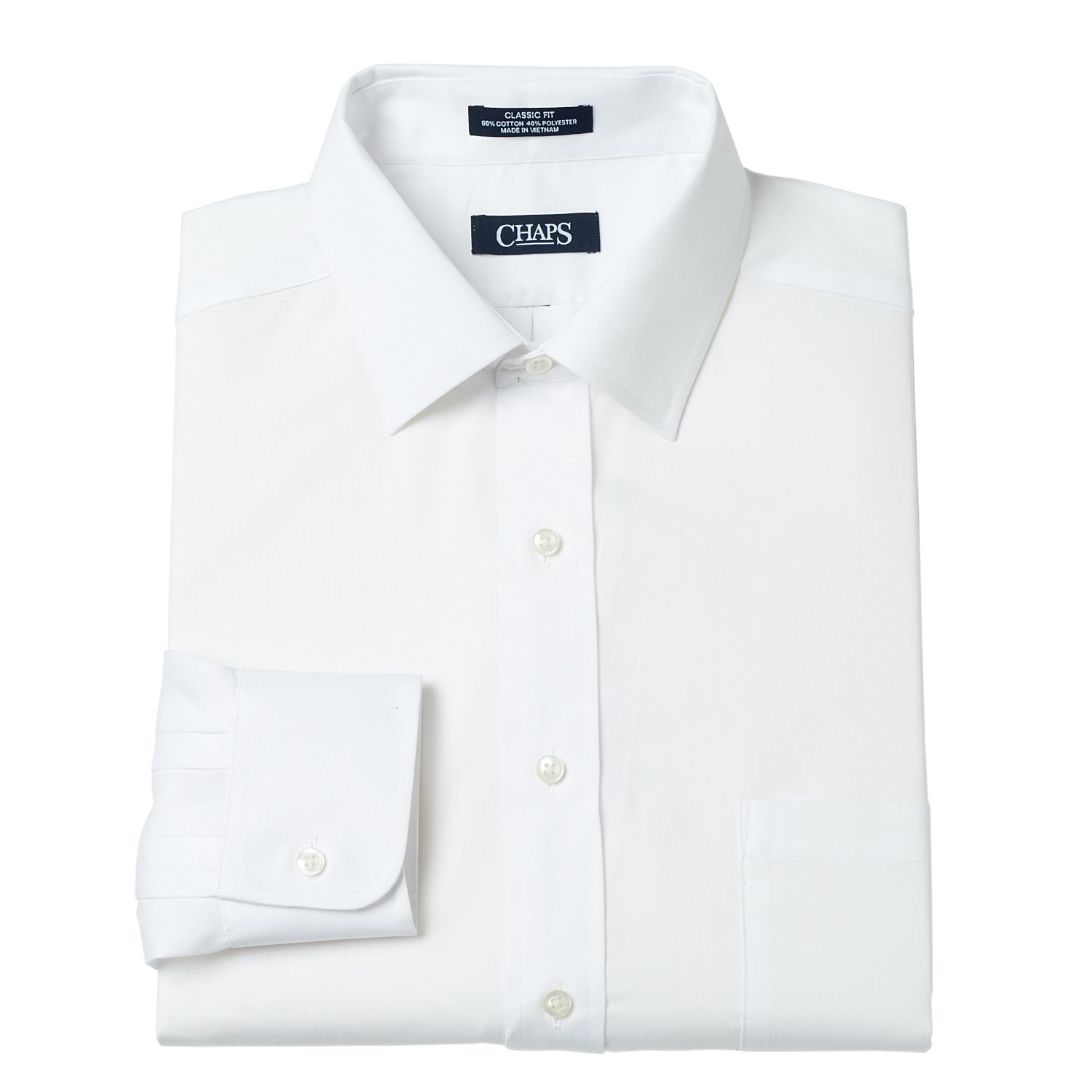 kohls white dress shirt mens