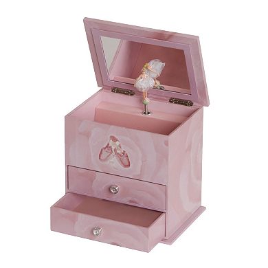 Mele and Co. Ballerina Musical Jewelry Box