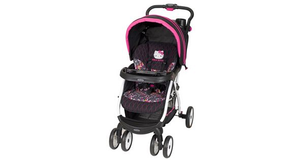 Hello Kitty Pin Wheel Encore Stroller by Baby Trend