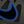 Newsprint Black Blue