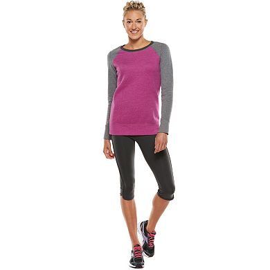 Women's Tek Gear® Fleece Raglan Sweatshirt