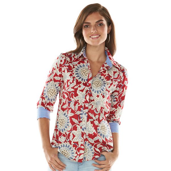 Chaps No Iron Shirt - Women's