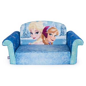 Disney's Frozen Anna & Elsa 2-in-1 Flip Open Sofa by Marshmallow Furniture