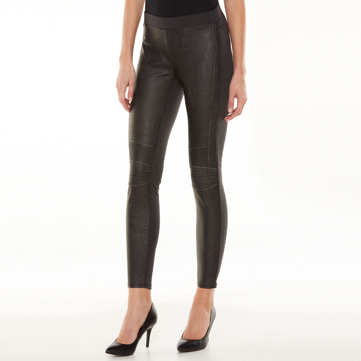 kohl's faux leather pants