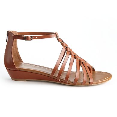 Apt. 9® Gladiator Wedge Thong Sandals - Women