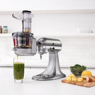 Kitchenaid ksm1ja masticating juicer and sauce attachment hotsell