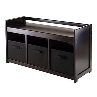 Winsome Addison 4 pc Storage Bench