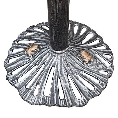 Outdoor Sunflower Butterfly Bird Bath