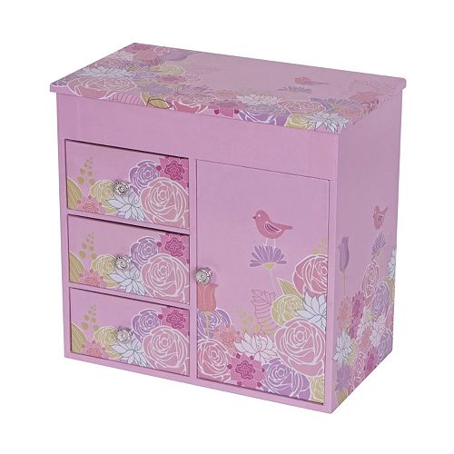 Mele Designs Bird & Blooms Musical Jewelry Box