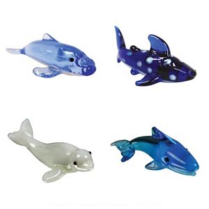 Looking Glass 4-pk. Sea Life Mini Figurines