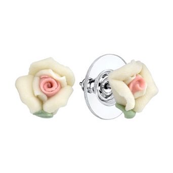 1928 Flower Stud Earrings
