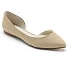pointed toe dress flats