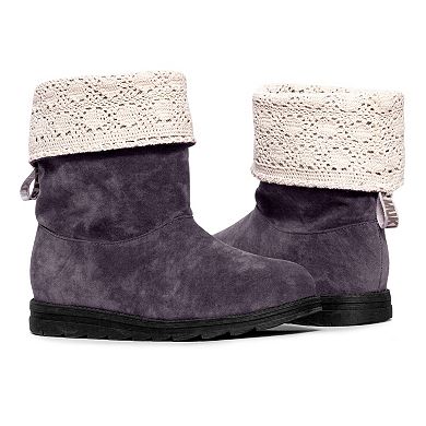 MUK LUKS Nikki Women's Fold-Over Midcalf Boots