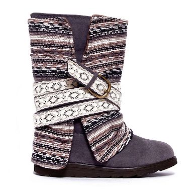 MUK LUKS Nikki Women's Fold-Over Midcalf Boots