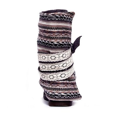 MUK LUKS Nikki Women's Fold-Over Midcalf Boots